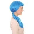 thumbnail image 6 of Womens Candy Girl Wig | sky Blue Cartoon Film Series Wig | Premium Breathable Capless Cap, 6 of 33