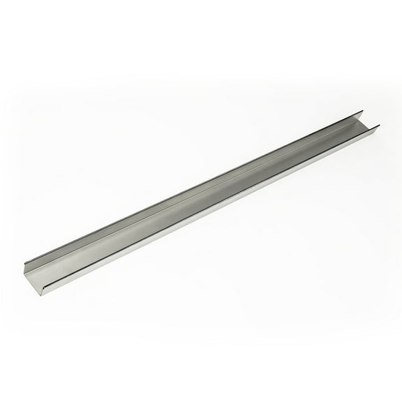 Infinity Drain TC 6596 PS 96" Stainless Steel Open Ended Channel in Polished Stainless