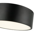 thumbnail image 4 of FM556012MB-Alora Lighting-Brisbane - 2 Light Flush Mount-4.13 Inches Tall and 12 Inches Wide-Matte Black Finish, 4 of 7