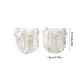thumbnail image 3 of BingTong Striped Glitter Inflatable Swim Arm Floaties, Transparent Sequins Swimming Arm Bands, Buoyancy Water Float Sleeves for Kids Adults Pool Beach Water Play White, 3 of 7
