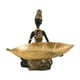 thumbnail image 1 of Adorno de resina con caja de almacenamiento, organizador de escritorio, regalo, estatua de mujer africana para, 1 of 9