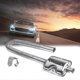 thumbnail image 3 of Adjustable Generator Exhaust Muffler Silencer Kit with Flexible Pipes for Parking Air Heater, 3 of 5