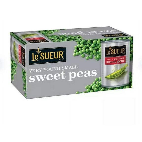 Le Sueur Very Young Small Sweet Peas - 8/ 15 oz. Cans