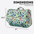 thumbnail image 6 of J World Women'S Thomas 16" Messenger Bag With Laptop Sleeve For School And Travel, Skyshroom, 6 of 7