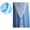Blue, variant on 39*78.7 Inch Hollowed out Star Double Curtain Perforated High Shading Home Decor Grommet Window Curtains--Beige