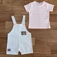 thumbnail image 4 of Hello 2-Piece Tee & Romper Set, 4 of 6