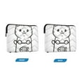 thumbnail image 7 of FORMRS 15"-15.6" Laptop Sleeve Protective Case Soft Carrying Quilted Computer Bag Cover, Cute Chubby Cat, 7 of 7