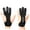 C, variante sur 1 Pce Gants Respirants Absorbés Multi-Usages Faits à la Main pour Tir Chasse Protection Trois Doigts pour Hommes Femmes & Jeunes