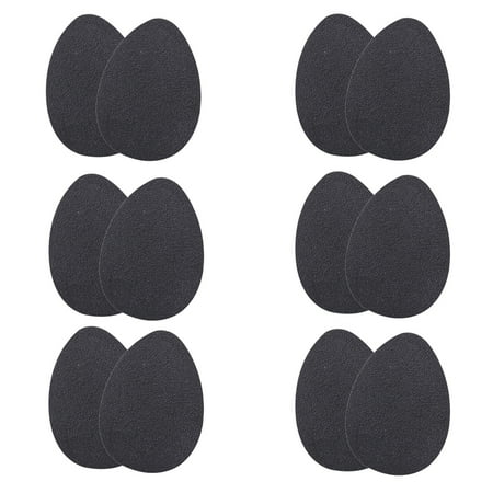 

HOMEMAXS 6 Pairs of Self-Adhesive High Heel Sole Protectors Rubber Anti Slip Shoe Pads Stickers Non Slip Shoe Grips