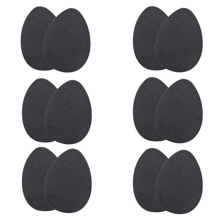 Self-Adhesive High Heel Sole Protectors Rubber Anti Slip Shoe Pads Stickers Non Slip Shoe Grips for Men and Women Matte Surface 6 (Best Adhesive For Rubber Shoes)