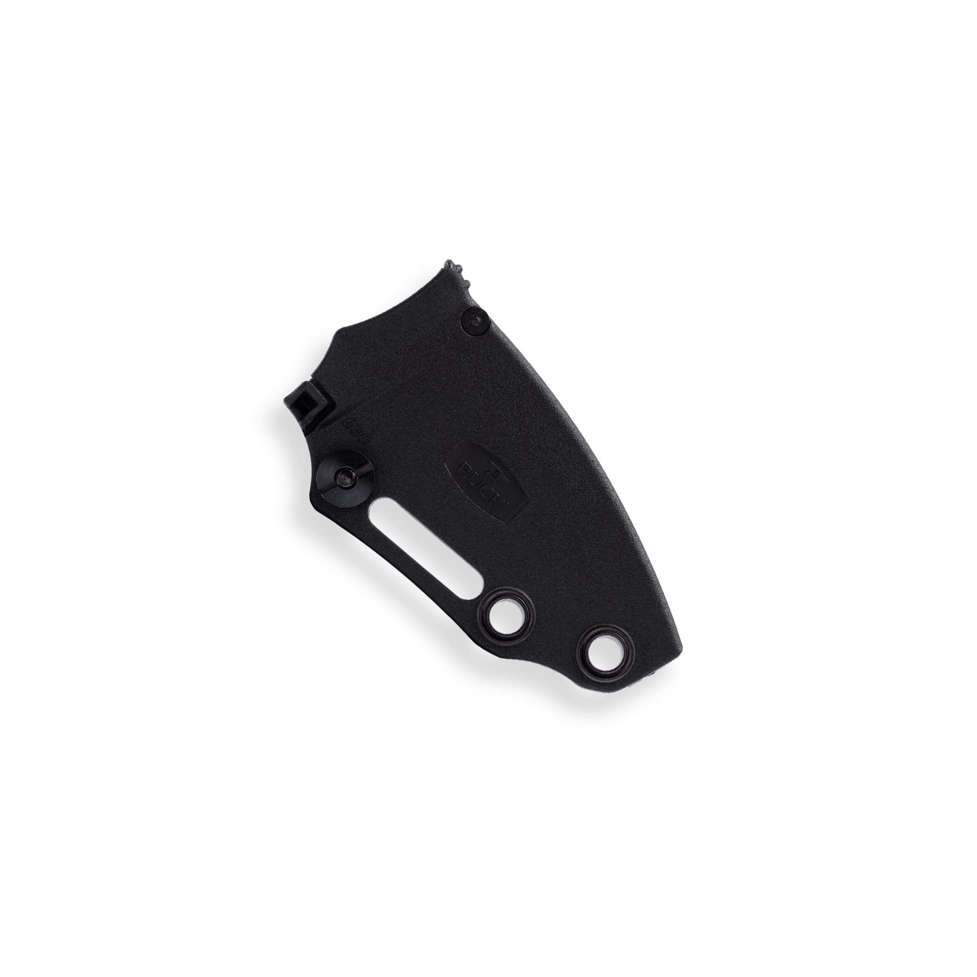 Buck Knives 630 Paklite Hide Select Fixed Blade Hunting Knife, 2 3/4" 420HC Steel Blade, Fiberglass Handle, with Sheath
