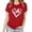Red, variant on Tbopshirt Valentine's Day T-Shirts for Women Short Sleeve Graphic Tees, Plus Size Womens Tops,Valentines Day Fashion Printed T-shirt S-XXXL