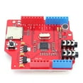 thumbnail image 3 of Mini módulo de placa de Audio VS1053 con ranura para tarjeta TF puerto de micrófono MP3 para ARDUINO MEGA, 3 of 9
