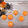 thumbnail image 3 of Guirnalda de luces LED con forma de calabaza para Halloween, funciona con pilas, 1 m, decoración tipo farol, 3 of 8