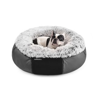 Tough pedic Dog Bed Small Nearly Indestructible & Chew Proof, Washable  Pillow For Chewing Puppy - For Size S Dogs 24X18, Obsidian Black 