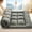 Grey, variant on Soft Mattress Mattress Topper - Cooling Breathable Fiber Filling - Non-Waterproof, Woven Fabric Mattress Topper - Available In All Seasons Ideal For Bedroom, Guest Room, Dorm