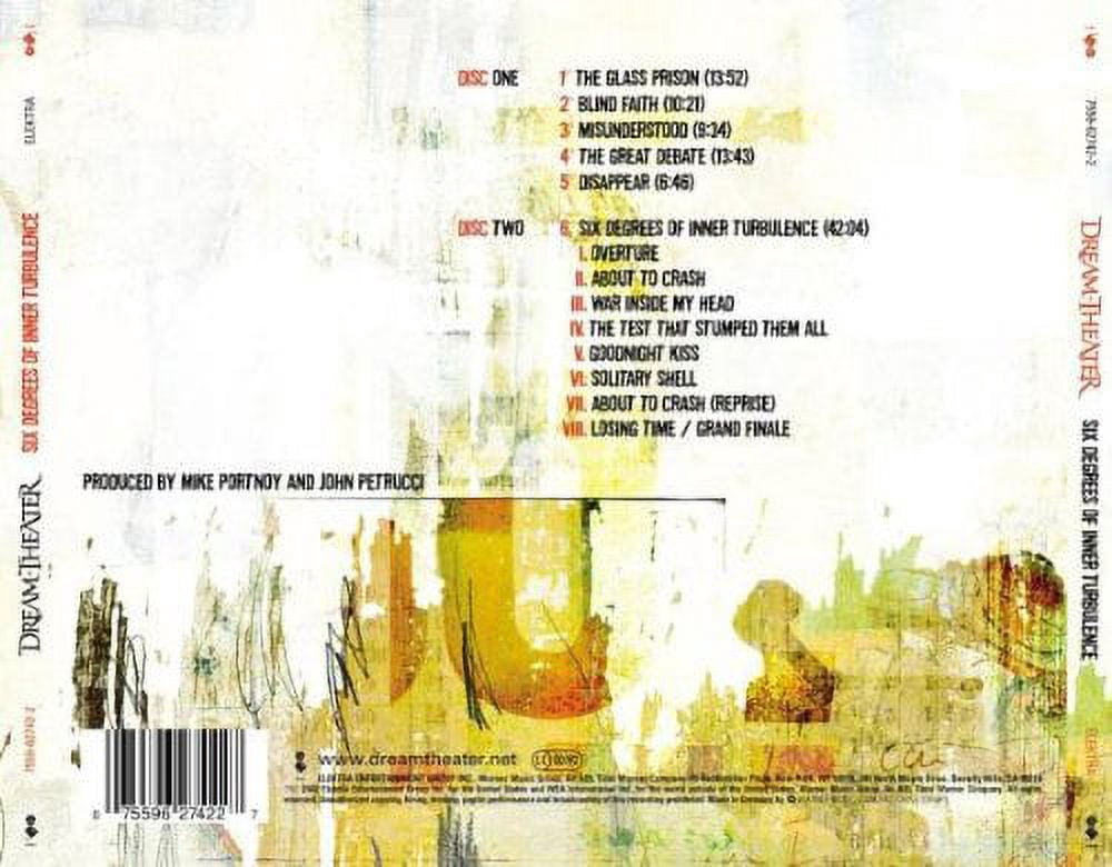 Dream Theater - Six Degrees Of Inner Turbulence - Music