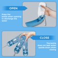 thumbnail image 5 of Botella de agua para perros de 19 oz, botella de agua plegable para viajes para perros, dispensador de agua portátil para perros con recipiente plegable para caminar, 5 of 5
