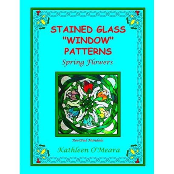 Pre-Owned Stained Glass "window" Patterns: Spring Flowers