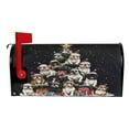 thumbnail image 3 of Ryvnso Mailbox Cover Magnetic Christmas Dogs Mailbox Wrap Large Size 25.5x21 Inch, 3 of 8