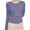 Sky Blue, variant on Ediodpoh Cardigan Sweaters for Women Long Sleeve Round Neck Knitted Cardigan Sweater Pure Color Casual Coffee XL