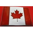thumbnail image 1 of Canada Flag Belt Buckle Maple Leaf, 1 of 1