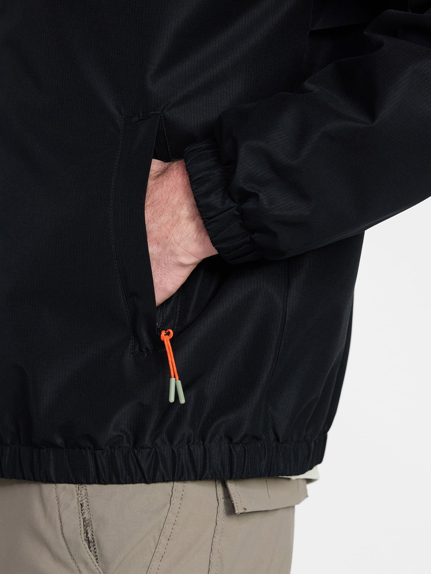 Ozark Trail Men's and Big Men's Vented Windbreaker Jacket, Sizes S-3XL