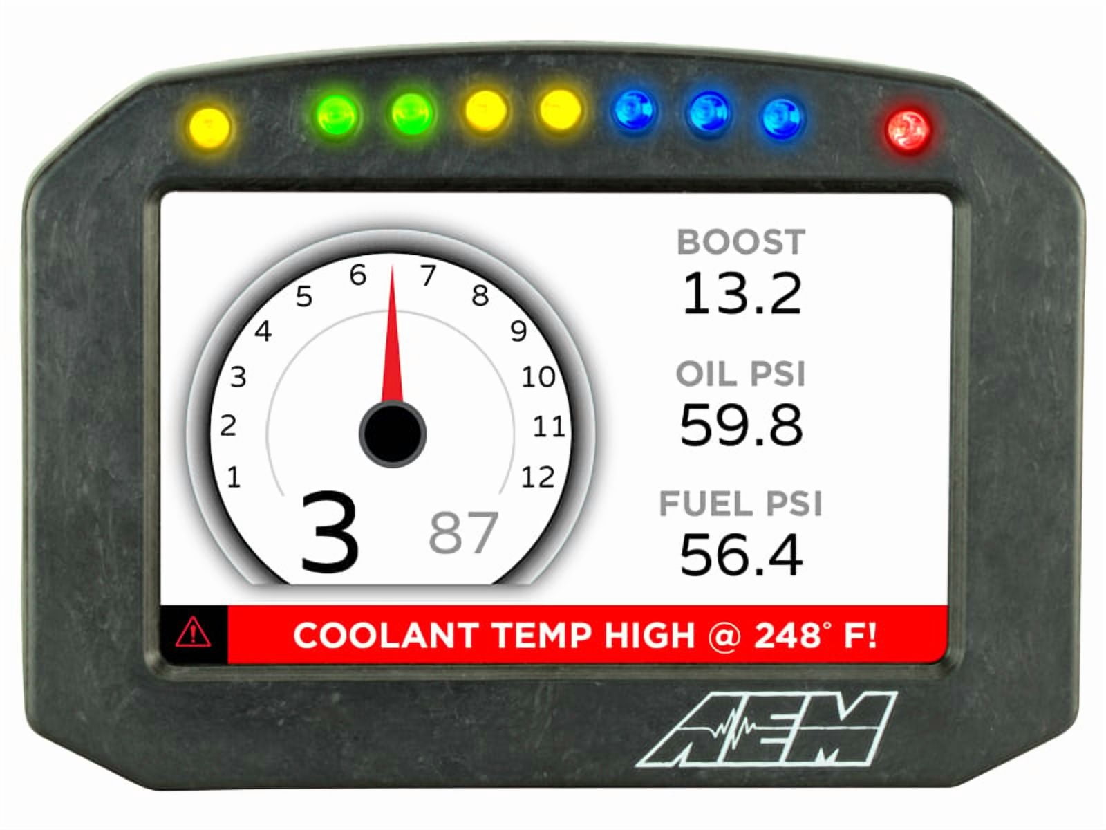 AEM 30-5601F CD-5LF Flat Panel Digital Dash Display