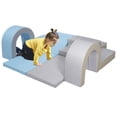 thumbnail image 3 of 10-in-1 Toddler Climb Crawl Activity Playset Soft Foam Climbing Crawling Blocks Indoor Active Play Structure Gym Equipment Birthday New Year Gifts For Infant Toddler, 3 of 9