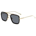 thumbnail image 1 of Gafas de sol de lujo a la moda estilo Tony Stark para mujer, gafas de sol cuadradas de diseño de marca para hombre, gafas de sol Retro para hombre, gafas de hombre de hierro Tan Jianjun unisex, 1 of 2