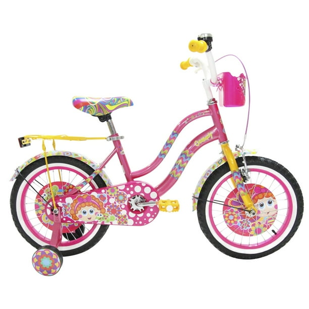Bicicleta Infantil Benotto DISTROLLER CHAMOY R16 Acero 1V Contrapedal Fiucsa/Amarillo