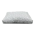 thumbnail image 4 of Woodland Pet House, Silhouettes of Birds on Birch Trees Forest Inhabitants Nature Scene, Outdoor & Indoor Portable Dog Kennel with Pillow and Cover, 5 Sizes, Pale Blue White, by Ambesonne, 4 of 5