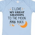 thumbnail image 4 of Inktastic I Love My Great Grandpa to the Moon and Back Boys or Girls Baby Bodysuit, 4 of 5