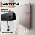 thumbnail image 3 of AENTGIU Soporte de pared para TV sin pernos, soporte de pared de yeso resistente para televisores de pantalla plana de 26 a 55 pulgadas, sin pernos, sin taladro, sin anclajes, fácil instalación con to, 3 of 5