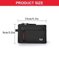 thumbnail image 3 of Water Resistant Wallet Credit Card Holders Stylish Cards Case Simple Coin Purse Small Wallet for Woman and Man, 3 of 6