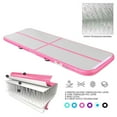 thumbnail image 4 of Fbsport 10 ft Inflatable Gymnastics Mat Air Track 4 inches Thickness Waterproof Tumbling Mat, 4 of 5