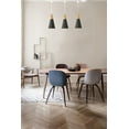 thumbnail image 6 of FSLiving J-Style Track Mount Pendant Fixture Scandinavian Style Pendant Lights for Kitchen Hanging Lamp Modern Wood and Aluminium Light Customizable,Grey - 1 Light, 6 of 7