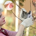 thumbnail image 3 of Hand Pruner, Labor Saving Protective Low Friction Coating Incisive Pruning Shears Accurate Cuts with Pulley for Harvesting Plants, 3 of 8