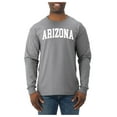 thumbnail image 2 of Wild Bobby State of Arizona College Style Men Long Sleeve Shirt, 2 of 6