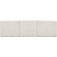 thumbnail image 3 of Meridian Furniture Ollie Cream Boucle Fabric Modular Sofa, 3 of 12