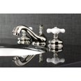 thumbnail image 3 of Kingston Brass KS1160PX Robinet de Lavabo à Large Diffusion 8 Po, Noir Mat, 3 of 9