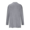 thumbnail image 5 of Atogsazn Womens Loose Cardigan Sweater Long Sleeve Casual Lightweight Soft Knit Sweaters Coat Tops Fashion Dark Gray XXXL, 5 of 6