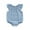 Blue, variant on Musuos Baby Girls Romper, 3 6 12 18 24Months Sleeveless Crew Neck Solid Infant Bodysuit Summer Clothes for Casual Daily