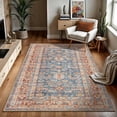 thumbnail image 3 of GLN Rugs Jerusalem - Indoor, Machine Washable Area Rug 6'x9' Turkish Terra Home Carpet, 3 of 10