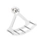 thumbnail image 2 of Juguete para pájaros con rueda silenciosa para animales pequeños, regalo de inteligencia, juguete de enriquecimiento, rompecabezas, jaula, accesorios Palo de metal S, 2 of 10