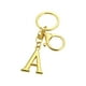 thumbnail image 2 of 1 llavero de metal con letras doradas de la A a la Z, ideal como regalo de Navidad, para decorar el hogar otoñal o para decorar la habitación., 2 of 6