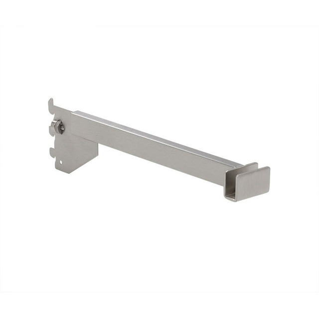 Econoco Support de Lame 12" avec Vis de Serrage - Finition Nickel Satiné, Format Pack - 25