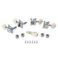 Troglfold Banjo Tuner Peg 5 Pcs Banjo Semiclosed Machine Head Tuning