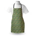 thumbnail image 4 of Acorn Apron, Vintage Style Foliage Elements from Wilderness Organic Woodland Pattern Ornamental, Unisex Kitchen Bib with Adjustable Neck for Cooking Gardening, Adult Size, Multicolor, by Ambesonne, 4 of 4