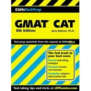 CliffsTestPrep GMAT AT (Computer-Adaptive Graduate Management Admission Test) (Cliffs Test Prep GMAT CAT), Used [Paperback]